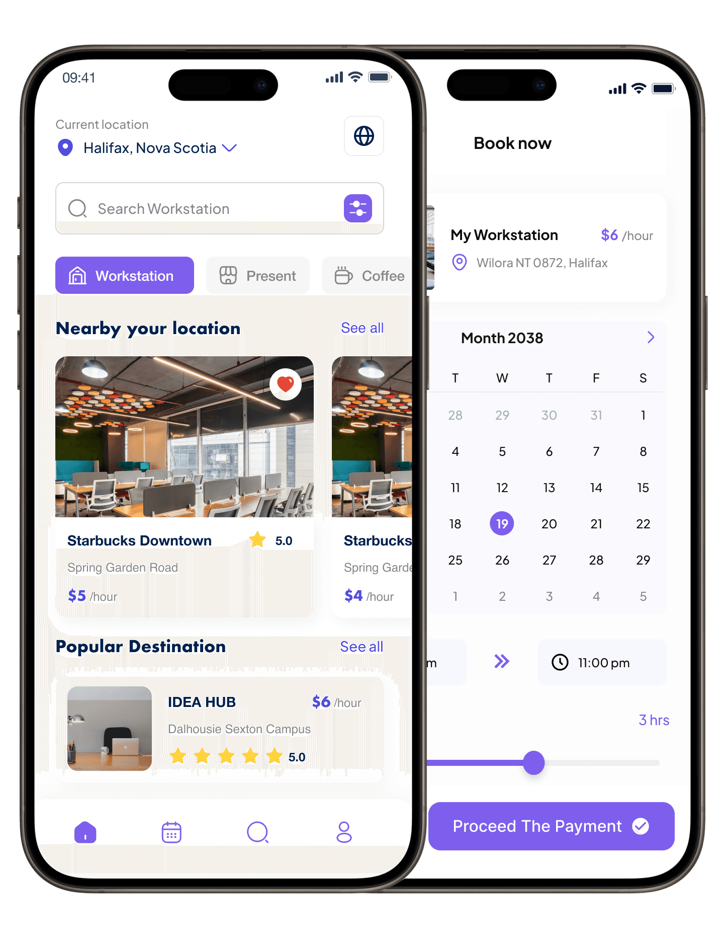 Hivo App interface